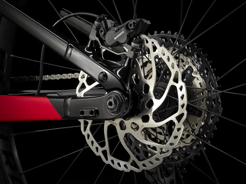 TREK Powerfly FS 7 625Wh Gen 2 Electric Mountain Bike in Radioactive Red-5